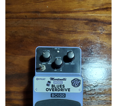Pedal Behringer Blues Overdrive Bo100 Con Keeley Phat Mod