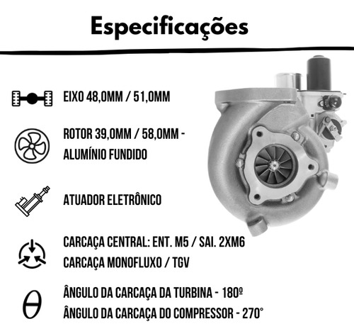Turbina Hilux Sw4 Srv 3.0 1kd 17201-0l040 Motor 1kd-ftv