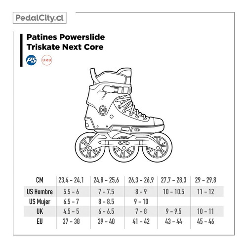 Patines Powerslide Triskate Next Core