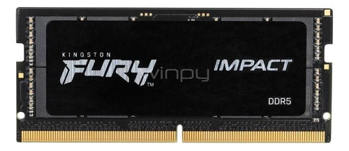 Memoria Ram Ddr5 Kingston Fury Impact 16gb 5600mts Sodimm