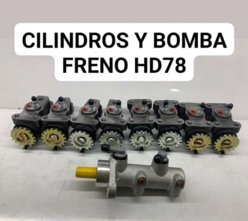 Kit De Cilindros De Frenos Y Bomba Camiones Hyundai Hd78 