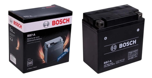 Bateria Bosch Gel Honda Cb 125 F Twister 12n7a 3a Bb7lb