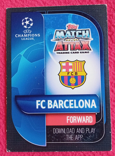 Figurita Cromo Lionel Messi 2019 / 2020 Uefa Champion League Lionel Messi Figurita (Usado)