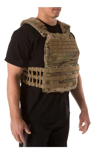 Porta Placa 5.11 Modelo Tactec Multicam