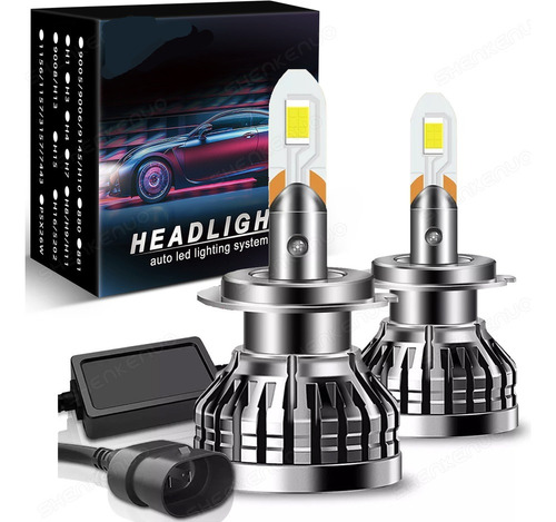 9005 9006 H7 H9 H11 Kit De Faros Delanteros Led 18000lm 80w