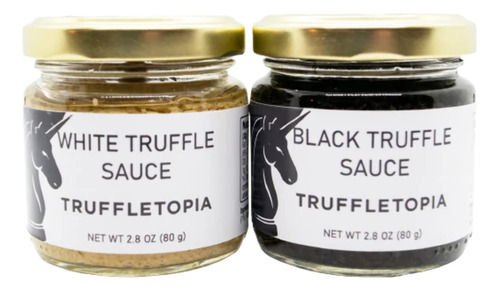 Truffletopia | Salsa De Trufa Blanca Y Negra Con Trufas Ital