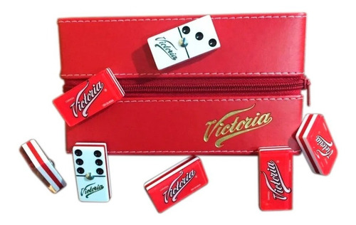 Dominó Victoria Estuche Cierre Y Cubilete Victoria