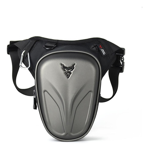 Mochila De Fibra De Carbono For Moto, Impermeable, Gray