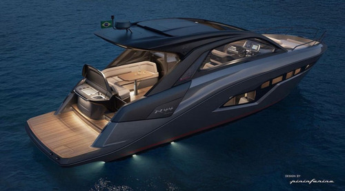 Lancha Nx44 Design By Pininfarina Configuração Completíssima