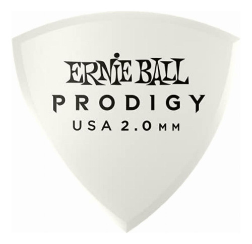 Ernie Ball Prodigy Púas Para Guitarra, 2 Mm, Diseño De