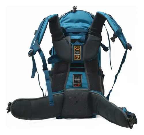 Mochila Northland Kailash Pro 40+5 Litros Trekking Camping Color Turquoise/light Blue Diseño De La Tela Combinado
