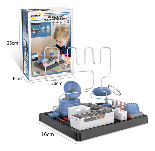Camewin Brinquedos Educativos Stem - Experimento De Labirinto De Colisão Elétrica