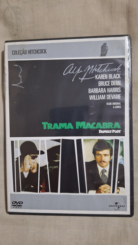 Livro + Dvd Alfred Hitchcock Intriga Internacional ( Cary Grant) + Trama Macabra ( Karen Black, Bruce Dern) + Chantagem E Confissão + Assassinato! Original Novos