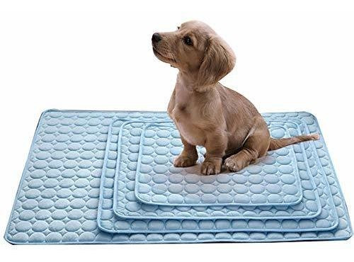 Urijk Perro Cooling  Cama  Mat For Crate Kennel, Soft Slipc