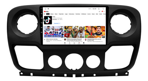 Kit Multimidia Master 13/20 9p Carplay Android Auto 2/32gb