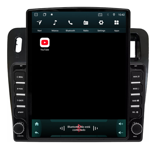 Central Multimidia Tesla Pajero Tr4 9,7p Octacore 4gb 64gb