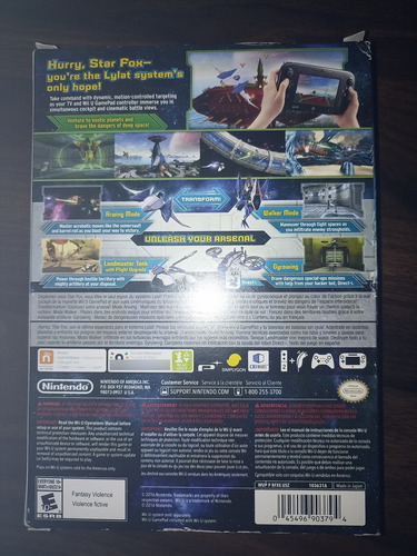 Star Fox Zero Wii U (Usado)