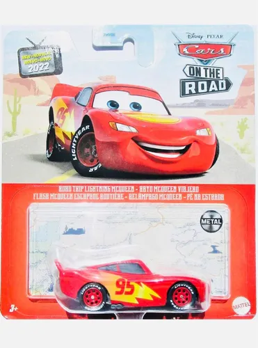 Cars Rayo McQueen Viajero Mattel HKY34 - Juguetes Fancy