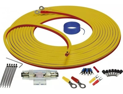 Kit Cable Amplificador Marino Stinger 4 Gauge 3m Sea4243
