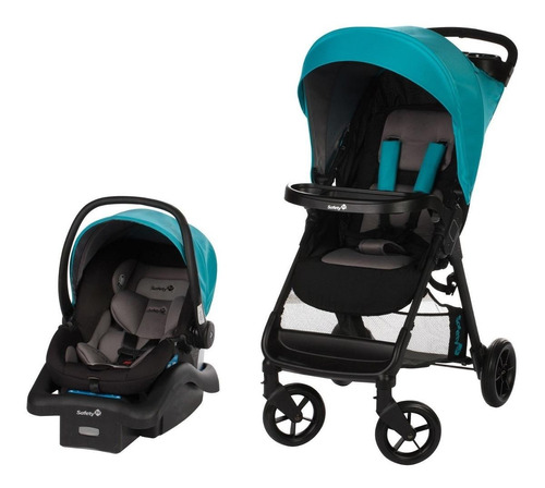 Sistema De Viaje Safety 1st | Smooth Ride Color Azul Chasis Negro