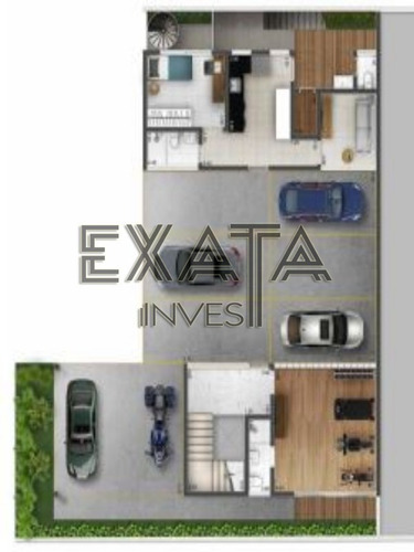 Imagem 7 de 12 de Condomínio De Casa À Venda, Granja Julieta Com 04 Suítes (sendo Uma Master Banho Sr/sra), 06 Vagas De Garagem, Excelente Jardim Privativo, Preparação Para Elevador. - Ca00877 - 70474871