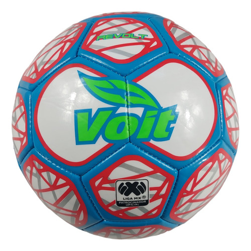 Balon Futbol #5 Voit Revolt Rojo/azul
