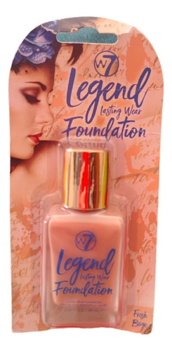 Base De Maquillaje W7 Legend Foundation Lasting Wear Beige