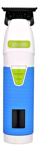 Maquina Wmark Ng 318 Acabamento Branco E Azul Profissional