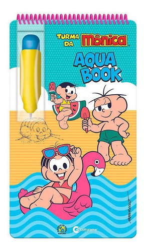 Livro Aquabook Turma Da Mônica
