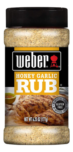 Weber Sazonador Honey Garlic Rub 177g.