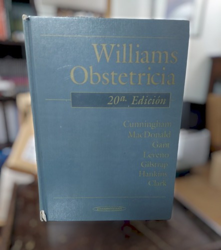 Williams Obstetricia - 20 Edicion - Cunningham - Usado