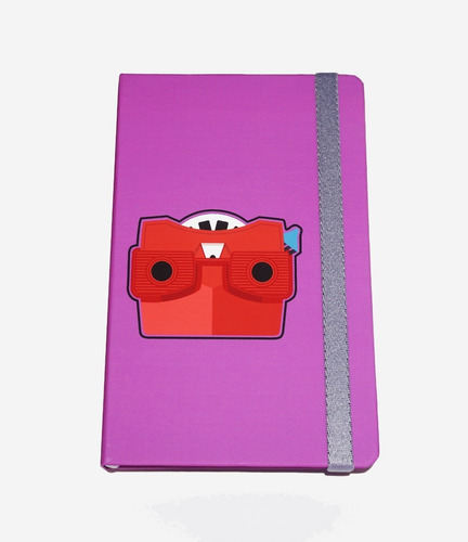 Libretas Tipo Moleskine El Producto X , View Master Morada