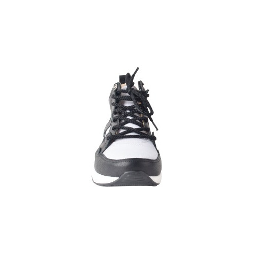 Imagen 4 de 10 de Zapatillas Urbanas Mujer Cuero Cordones - Hera - Ferraro