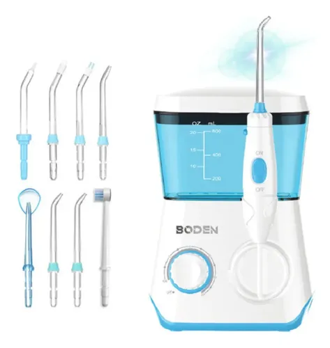 Boden Irrigador Bucal Oral Dental Water Flosser Bivolt 600ml Fixo Branco 127/220v