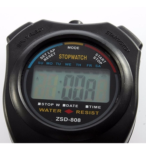 Cronômetro Mão Digital Corrida À Prova D'água Esportes P2