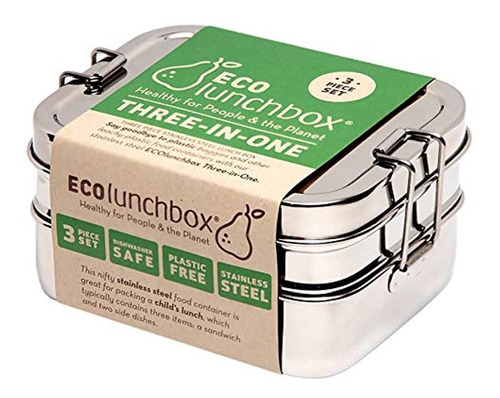 Lonchera Ecológica Eco Lunchbox, Recipiente Para Almuerzos A