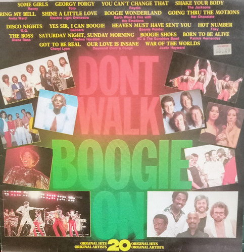 Varios Artistas - Don´t Walk Boogie On (1979) - Vinilo