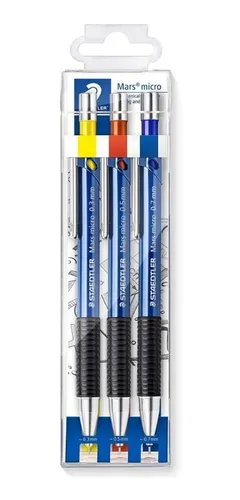 【高額売筋】 Lapiseira 3x Kit | 775 Staedtler Mars Mm 0,7 0,5 0,3 | Micro アクセサリー