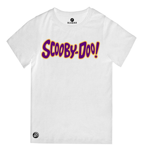 Polera Blanco Algodón Scooby-doo