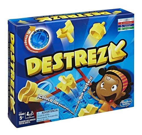 Juego De Mesa Familiar Destreza P/ Niños Original Hasbro.