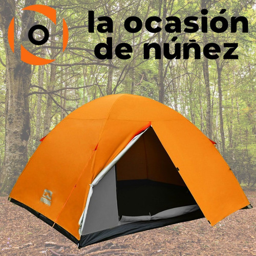 Imagen 4 de 7 de Carpa 4 Personas Waterdog Dome 3 Iglu Camping Trekking Cuatr