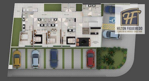 Imagem 14 de 30 de Flat À Venda, 30 M² Por R$ 331.599,81 - Jardim Oceania - João Pessoa/pb - Fl0075
