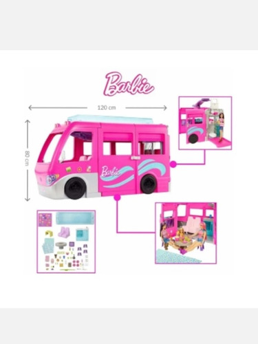Dream Camper Barbie Con Accesorios