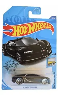 Hot Wheels Fábrica Fresh 710 16 Bugatti Chiron 89250 Preto