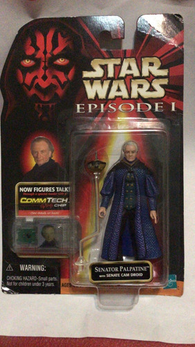 Senator Palpatine With Senate Cam Droid Episodio 1 Star Wars