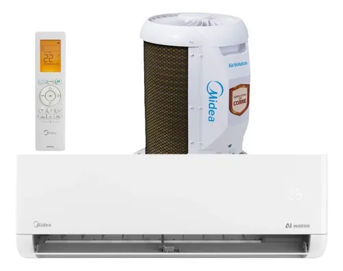 Ar Condicionado Inverter Midea Ai Airvolution 9000 Btu Frio Branco 220v