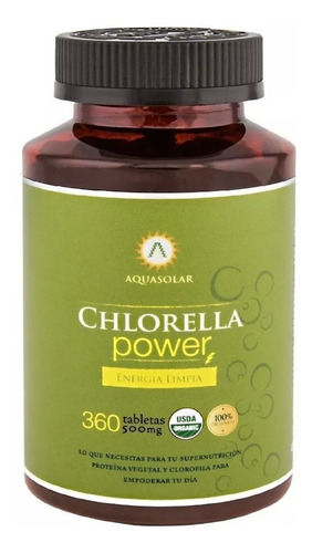 Chlorella Power 360 Tabletas Orgánicas 