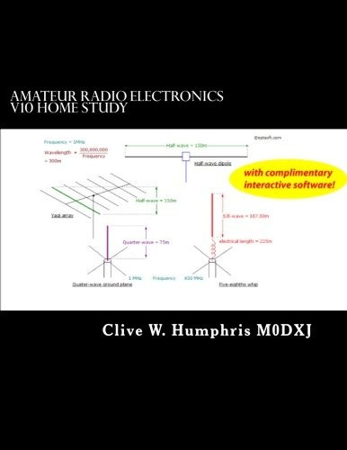 Amateur Radio Electronics V10 Home Study Portable Learning, 