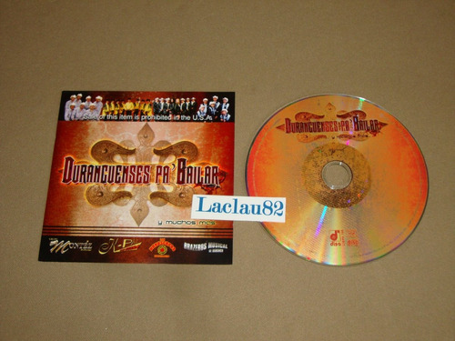 Duranguenses Pa Bailar 05 Disa Cd Montez K-paz Horoscopos 