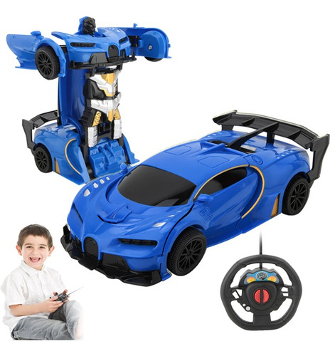 Coche Teledirigido Transformers De Control Remoto Para Niños